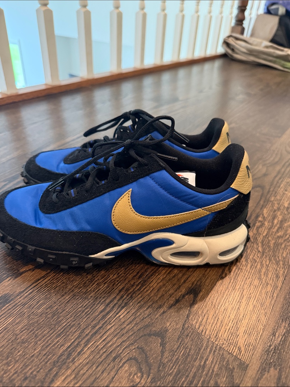 Nike Air Max Waffle Racer “Black Blue Hyper Blue”